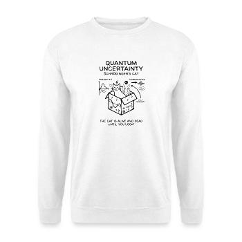 Quantenmechanik - Unisex Pullover - Weiß - Vorne