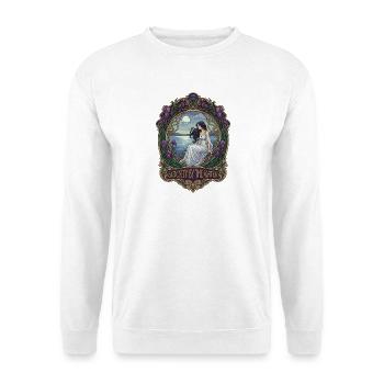 Frieden am Wasser im Jugendstil - Unisex Pullover - Weiß - Vorne
