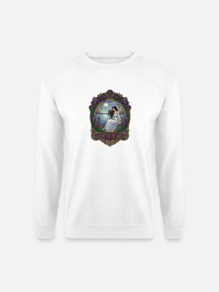 Frieden am Wasser im Jugendstil - Unisex Pullover - Weiß
