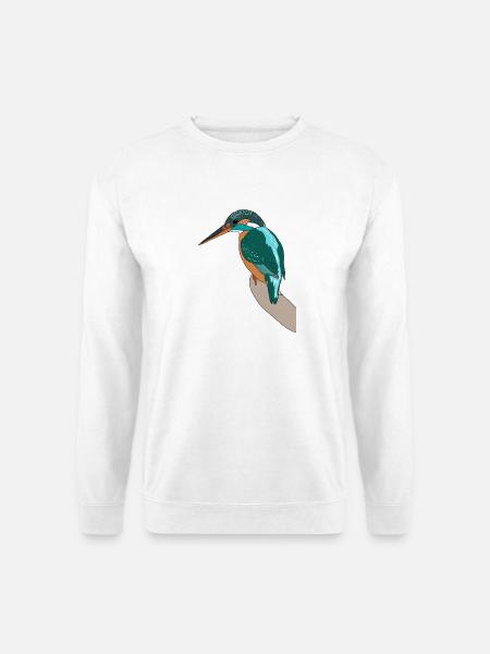 Eisvogel - Unisex Pullover - Weiß