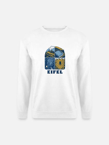 Eifel Motiv - Unisex Pullover - Weiß