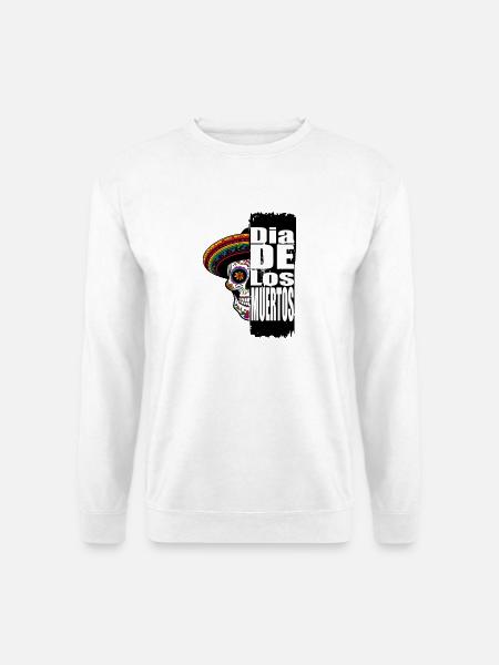 Dia de los Muertos - Unisex Pullover - Weiß
