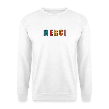 MISTRESS. THANK YOU. THANK YOU MISTRESS - Unisex Sweatshirt - white - Front