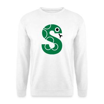 letter S - Unisex Sweatshirt - white - Front