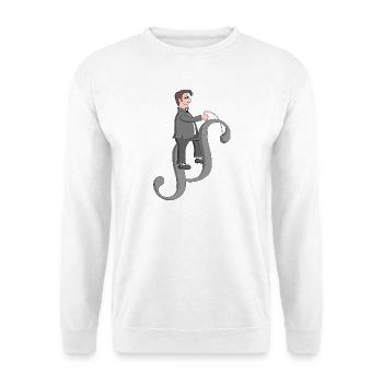 Jurist lustig - Unisex Pullover - Weiß - Vorne