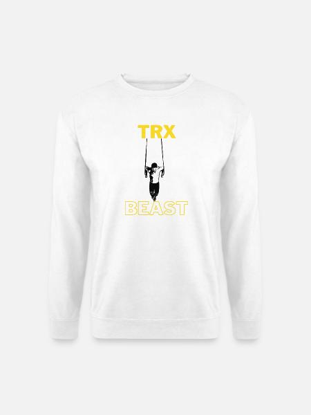 TRX Beast Kraftsilhouette - Unisex Pullover - Weiß