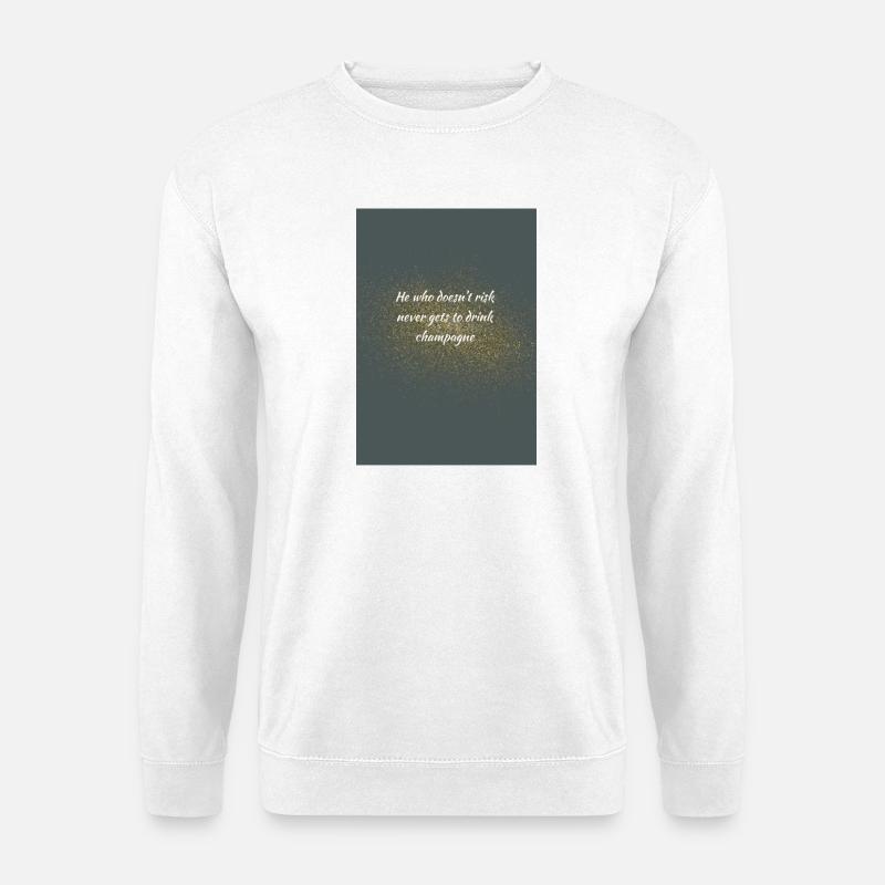 Jusi - Unisex Pullover - Weiß