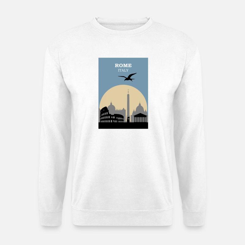 ROME - Unisex Sweatshirt - white