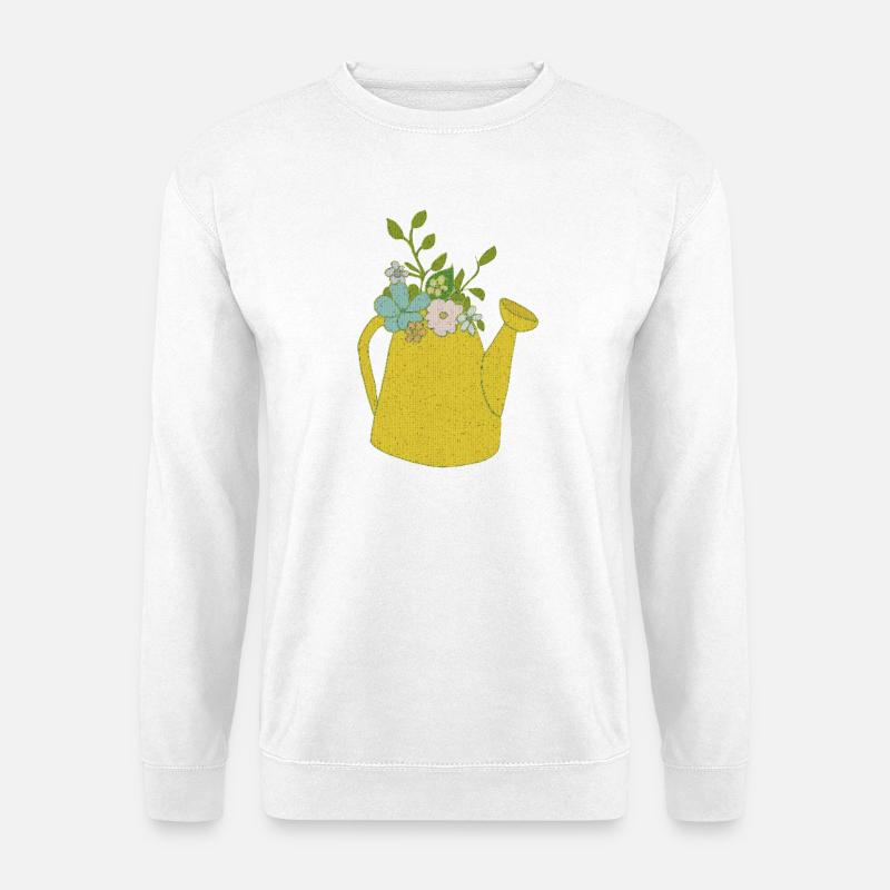 giesskannen gewebe - Unisex Pullover - Weiß
