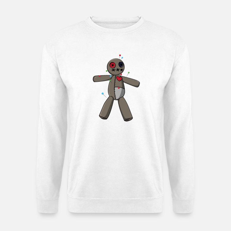 Phasmophobia Voodoo Puppe - Unisex Pullover - Weiß