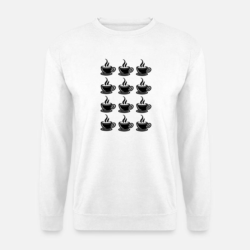 Coffee - Unisex Sweatshirt - white