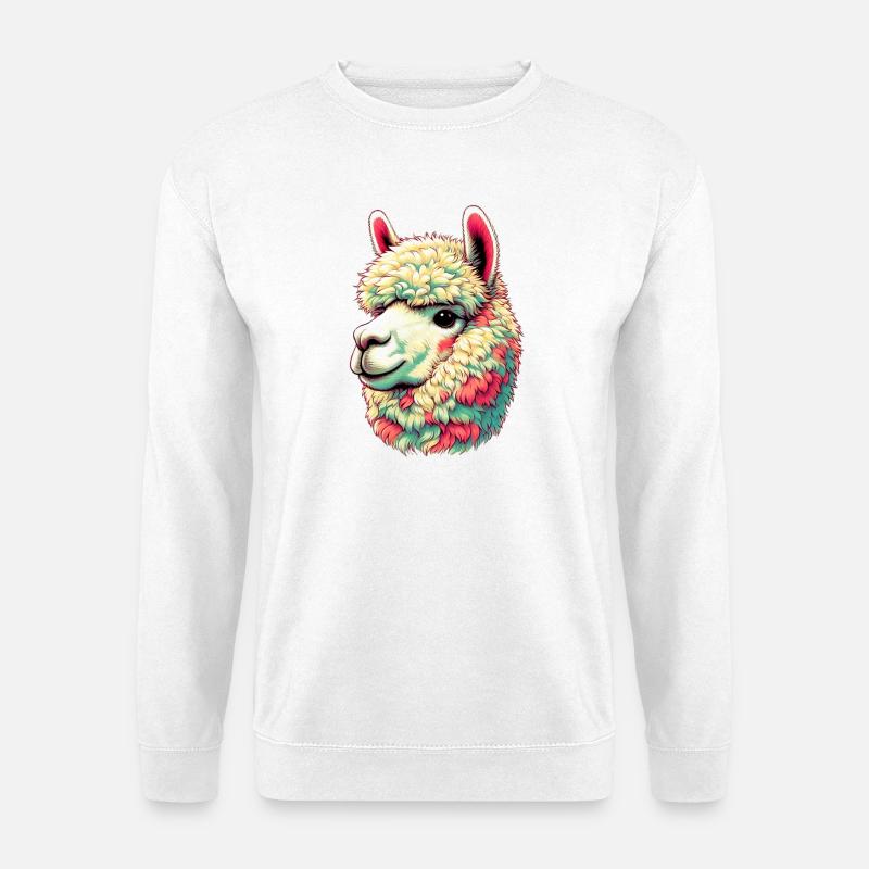 Alpaca - Unisex Sweatshirt - white