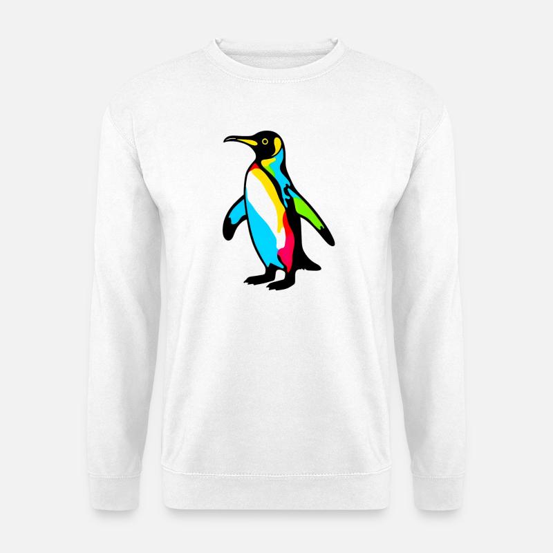 Penguin - Unisex Sweatshirt - white