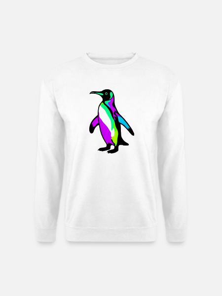 Penguin - Unisex Sweatshirt - white