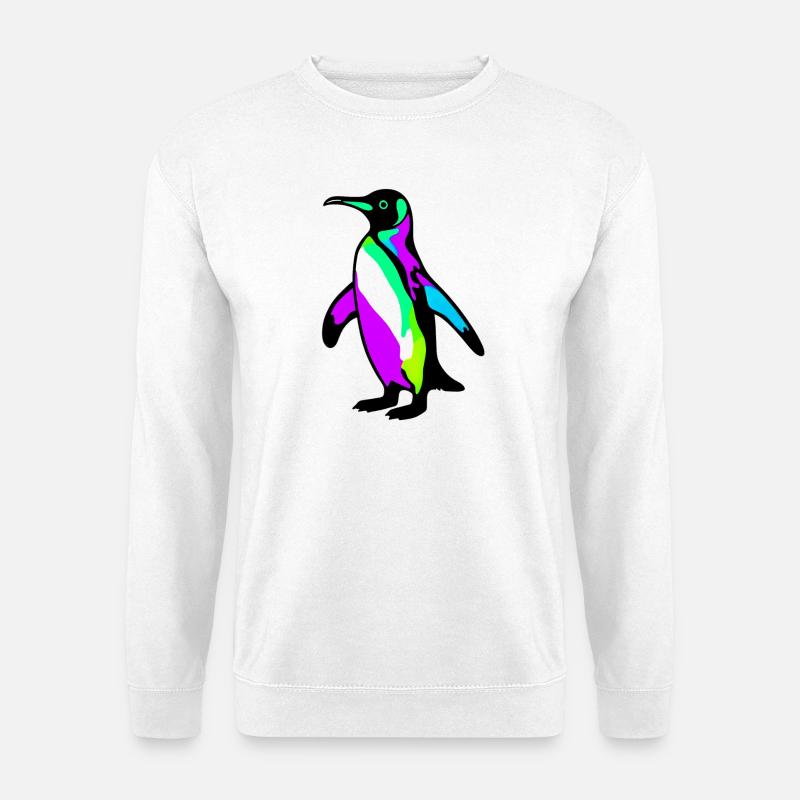 Penguin - Unisex Sweatshirt - white