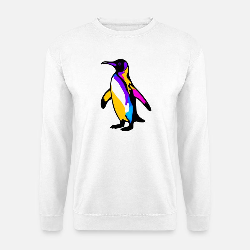 Penguin - Unisex Sweatshirt - white