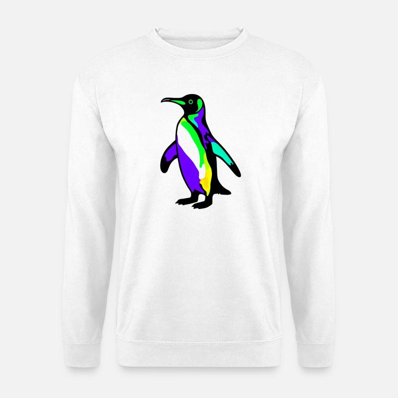 Penguin - Unisex Sweatshirt - white
