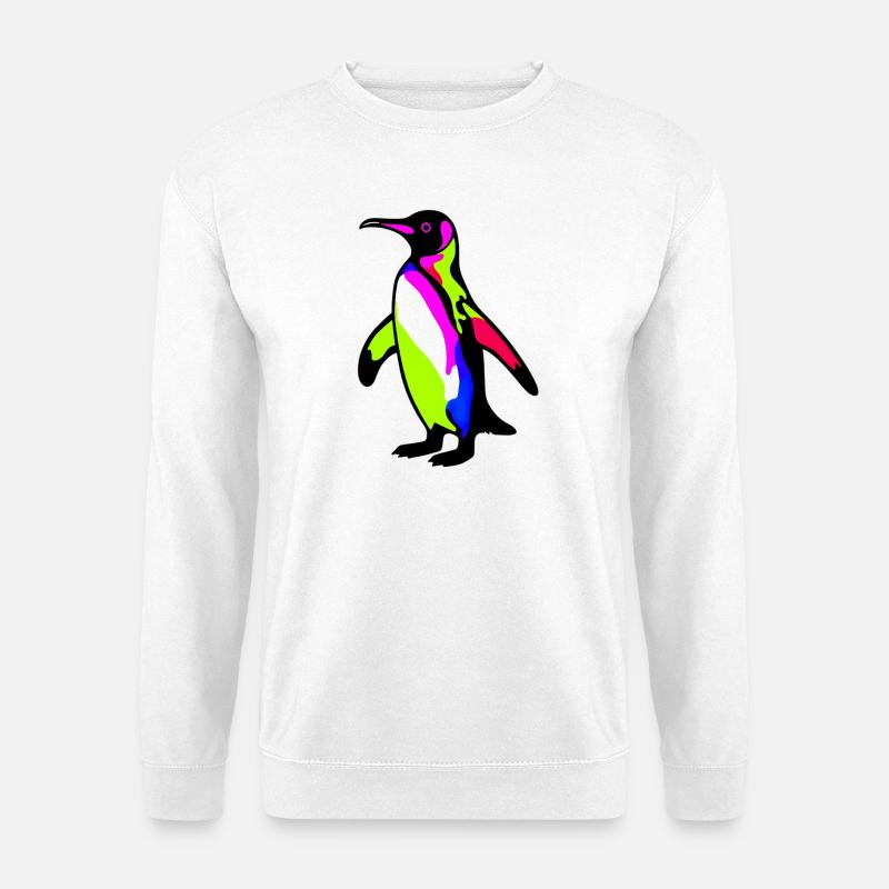 Penguin - Unisex Sweatshirt - white