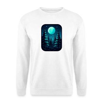 Moonlight Pines - Unisex Sweatshirt - white - Front