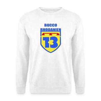 Bucco Rhôdanien - Unisex Pullover - Weiß - Vorne