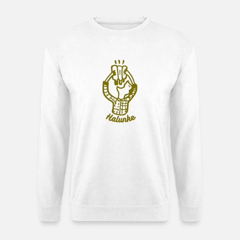 Halunke - Unisex Pullover - Weiß