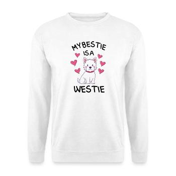 Westie Dog Lover West Highland Terrier - Unisex Sweatshirt - white - Front