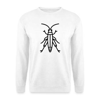 grasshopper - Unisex Sweatshirt - white - Front