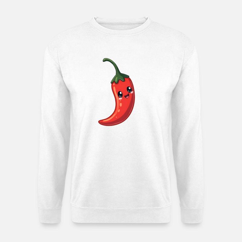 Chili - Unisex Pullover - Weiß