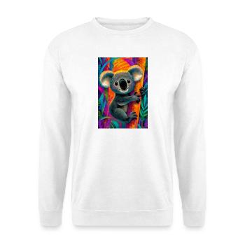 Koala - Sweat-shirt Unisexe - blanc - Devant