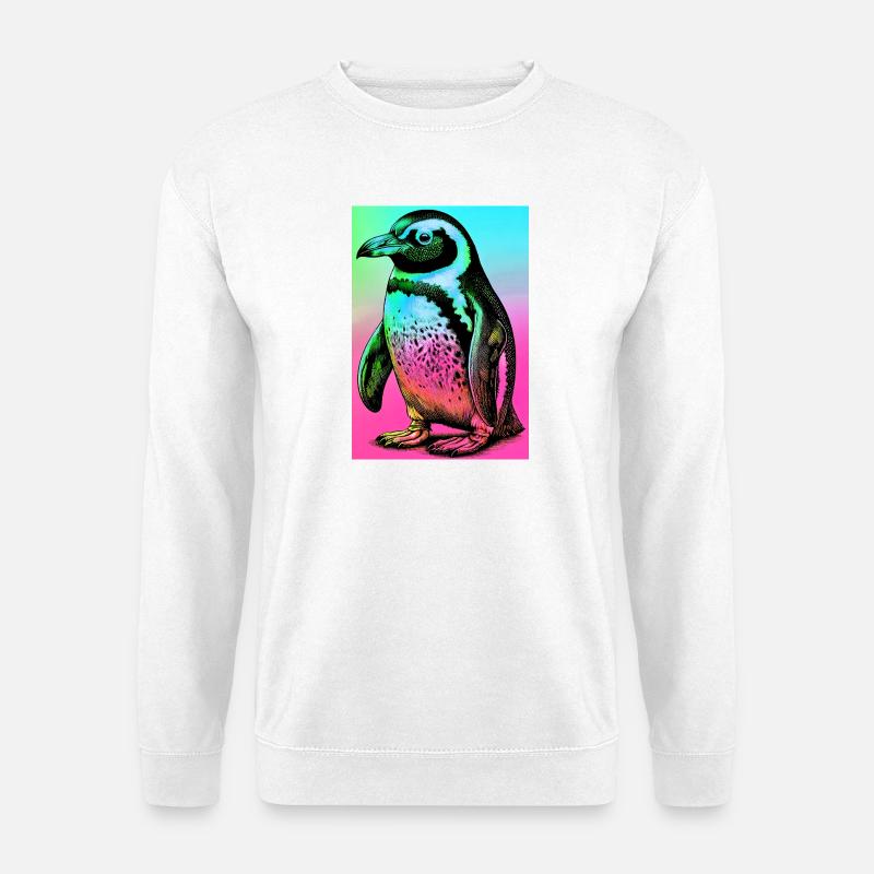 Pinguin - Unisex Pullover - Weiß