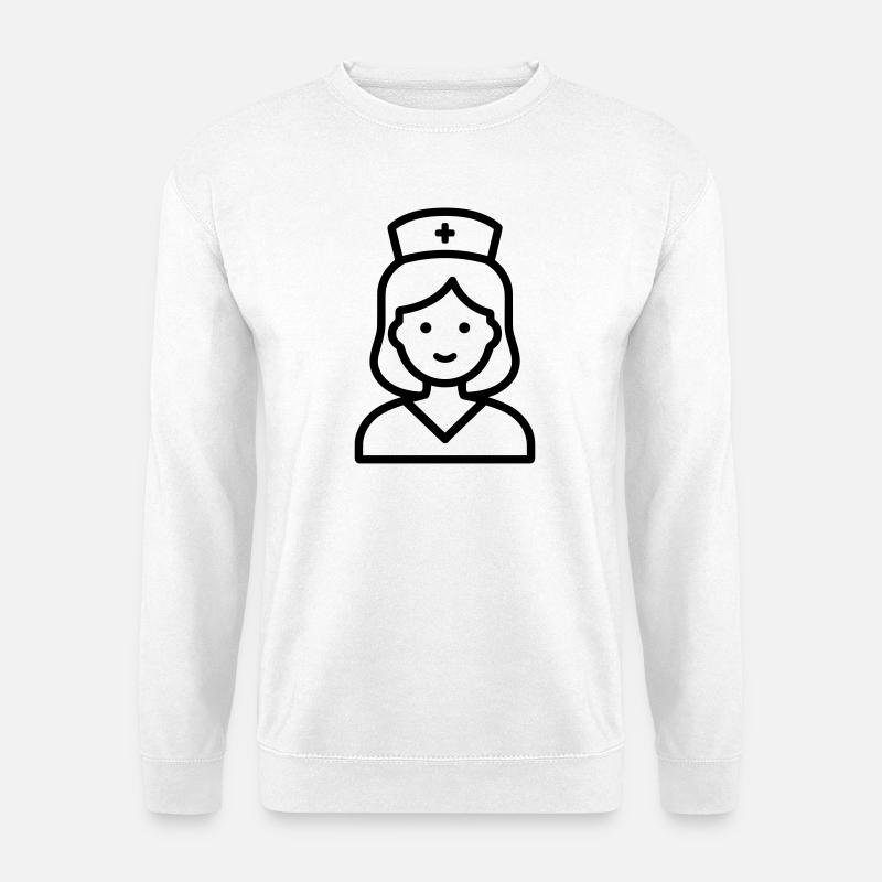 Krankenschwester - Unisex Pullover - Weiß
