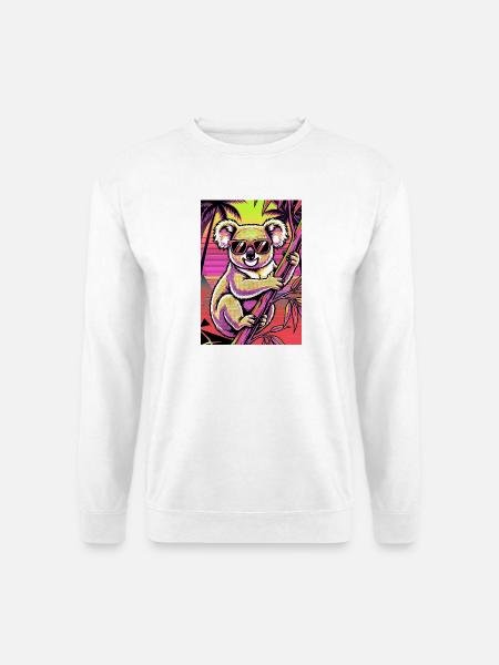 Koala - Unisex Pullover - Weiß