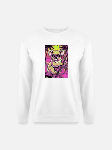Koala - Unisex Pullover - Weiß