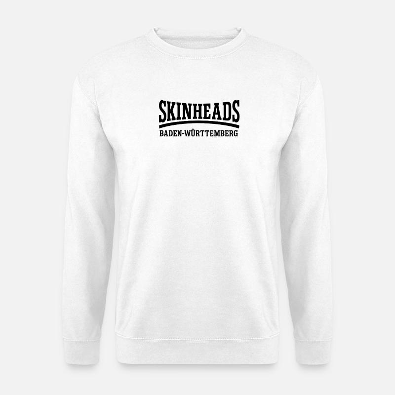 Skinheads - Baden-Württemberg - Unisex Pullover - Weiß