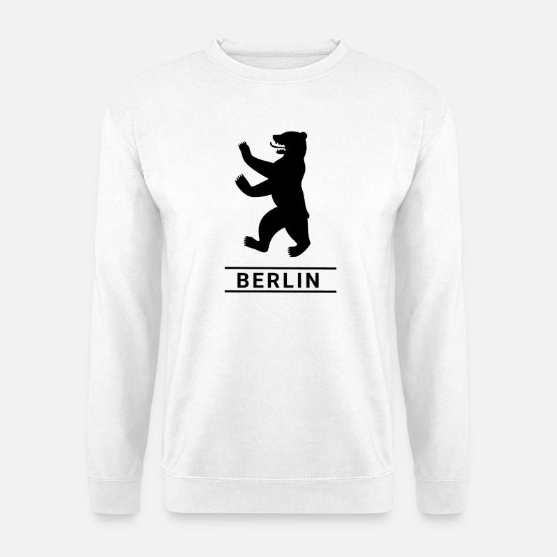 Berliner Bär - Unisex Pullover - Weiß