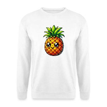 Ananas - Sweat-shirt Unisexe - blanc - Devant