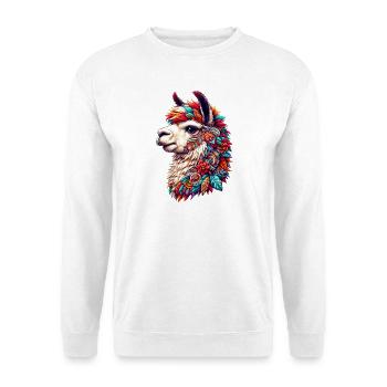 Alpaca - Unisex Sweatshirt - white - Front