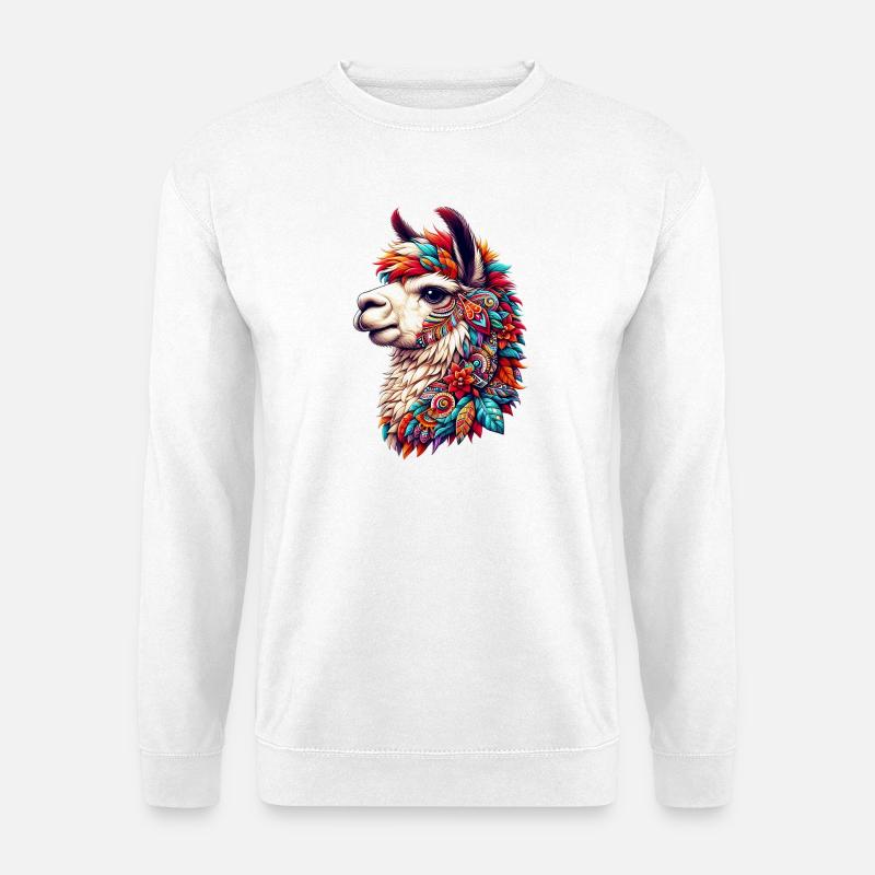 Alpaca - Unisex Sweatshirt - white