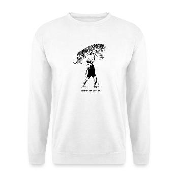 Take your cat out at 3 a.m. - Unisex Sweatshirt - white - Front