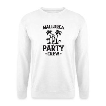 Mallorca Party Crew - Sweat-shirt Unisexe - blanc - Devant