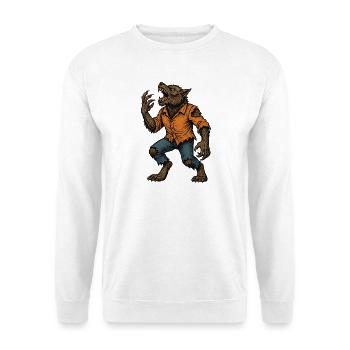 Scary Werewolf - Halloween - Unisex Sweatshirt - white - Front