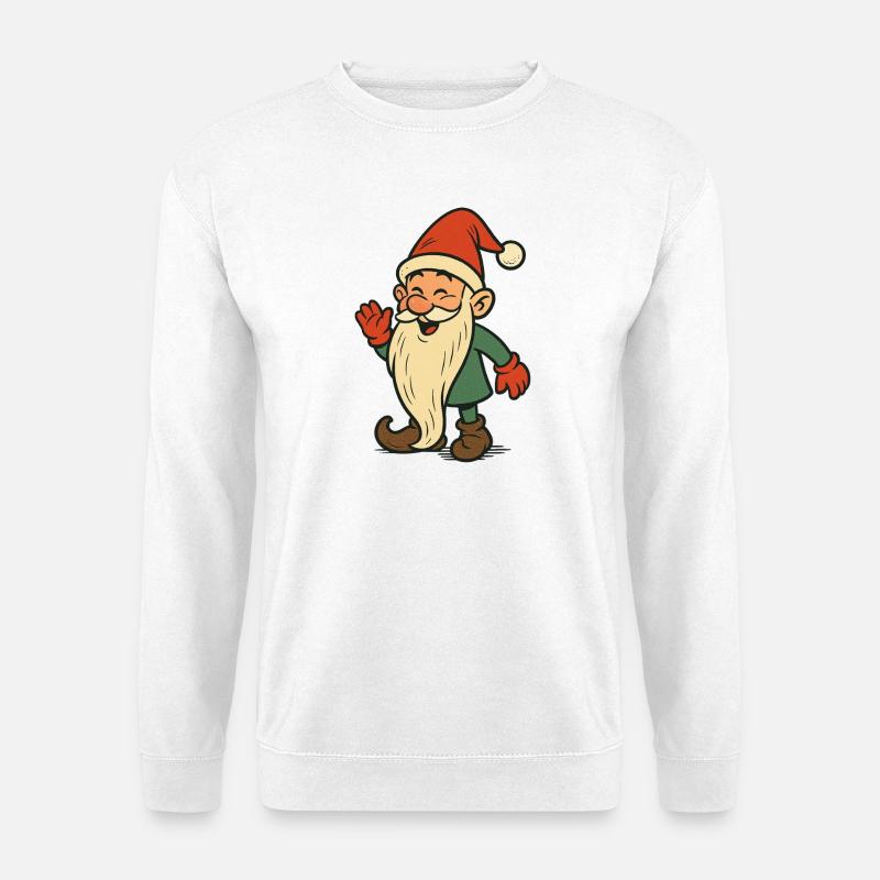 Weihnachtself - Frohe Weihnachten - Unisex Pullover - Weiß
