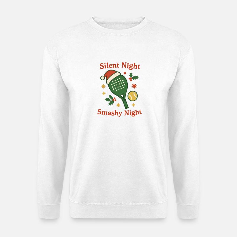 Silent Night Smashy Night - Unisex Pullover - Weiß