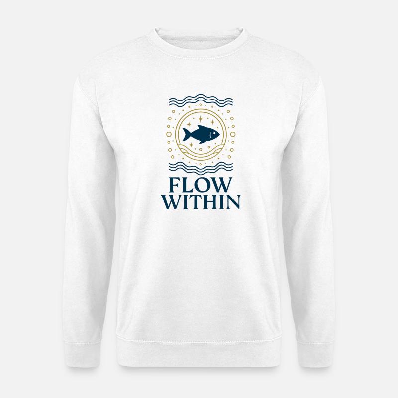 Flow Within - Unisex Sweatshirt - white