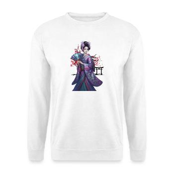 Beautiful Geisha | Final Rev | Special Edition - Unisex Sweatshirt - white - Front
