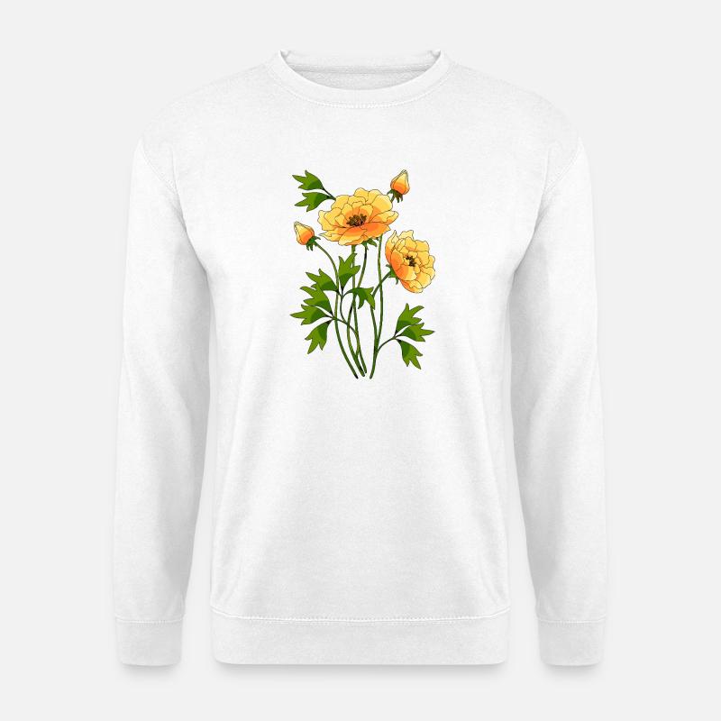 Flowers - Unisex Sweatshirt - white