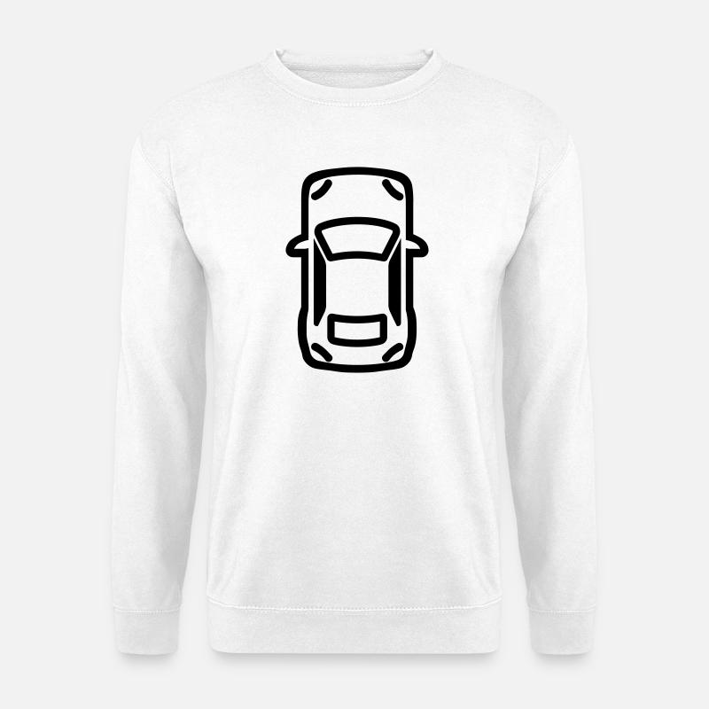 Car - Unisex Sweatshirt - white