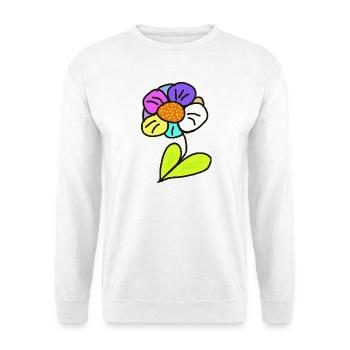 Jardinier des enfants du jardin de fleurs - Sweat-shirt Unisexe - blanc - Devant