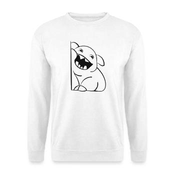 Petit monstre mignon - Sweat-shirt Unisexe - blanc - Devant