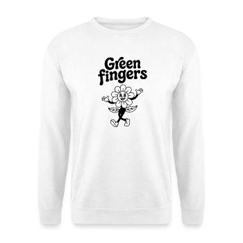 Gartenarbeit - Unisex Pullover - Weiß - Vorne